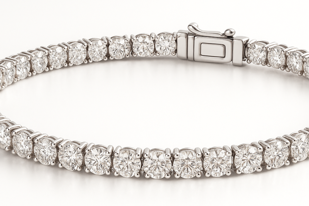 1.00 CTTW Natural Diamond Tennis Bracelet – 14K White Gold (7")
Total Diamond Weight: 1.00 CTTW | Diamond Type: Natural | Length: 7 inches

