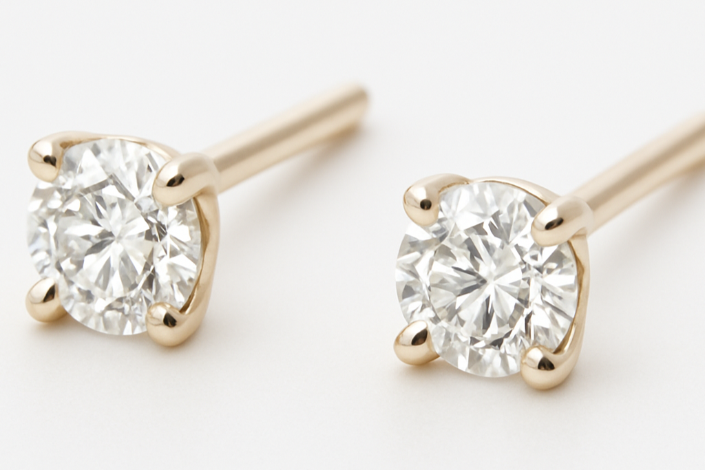 3 prongs lighter gold color